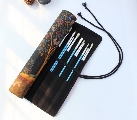 Pencil Case Art Brushes, Case Art Paint Brushes